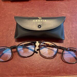 Przene Blue Light Blocking Glasses – 2 Pack (Black & Tortoise) w/ Case